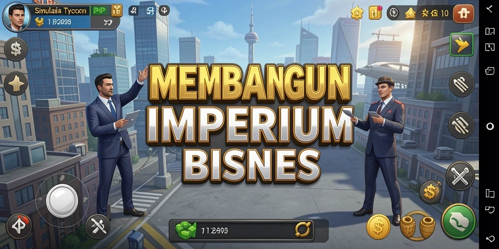 Tampilan gameplay 4P4P yang seru dan penuh strategi.