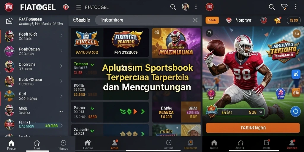 Tampilan dinamis dan menarik dari gameplay FIATOGEL.