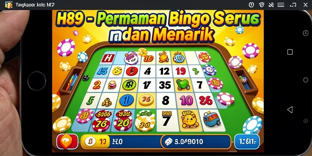 Tampilan gameplay H89 yang menantang dan mengasyikkan dalam permainan Bingo.