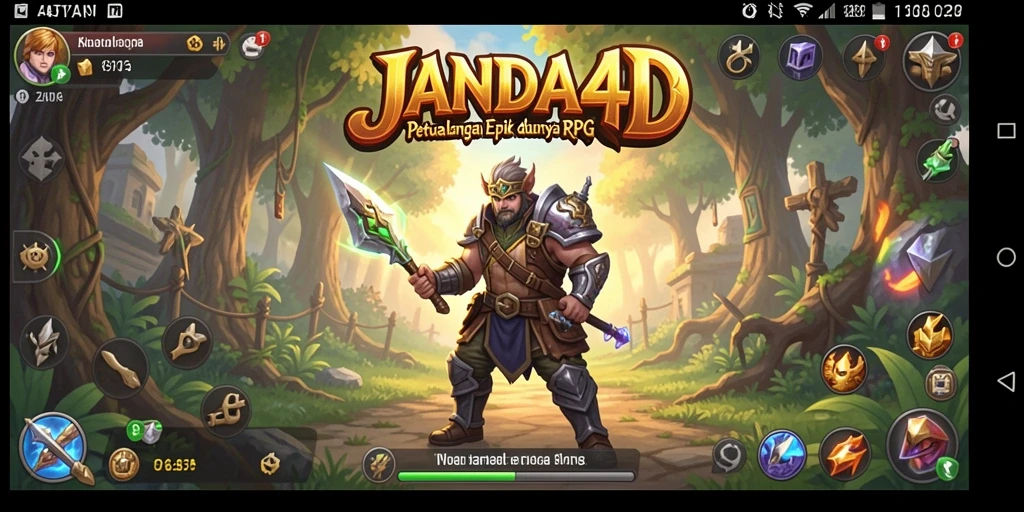 Screenshot gameplay JANDA4D yang menunjukkan pertempuran seru.