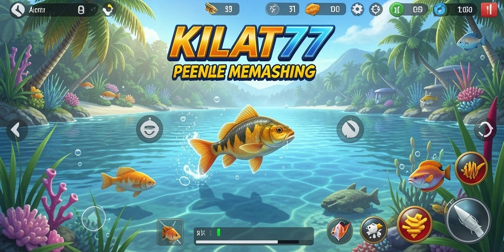 Screenshot KILAT77 menampilkan aksi memancing yang seru dan menarik.