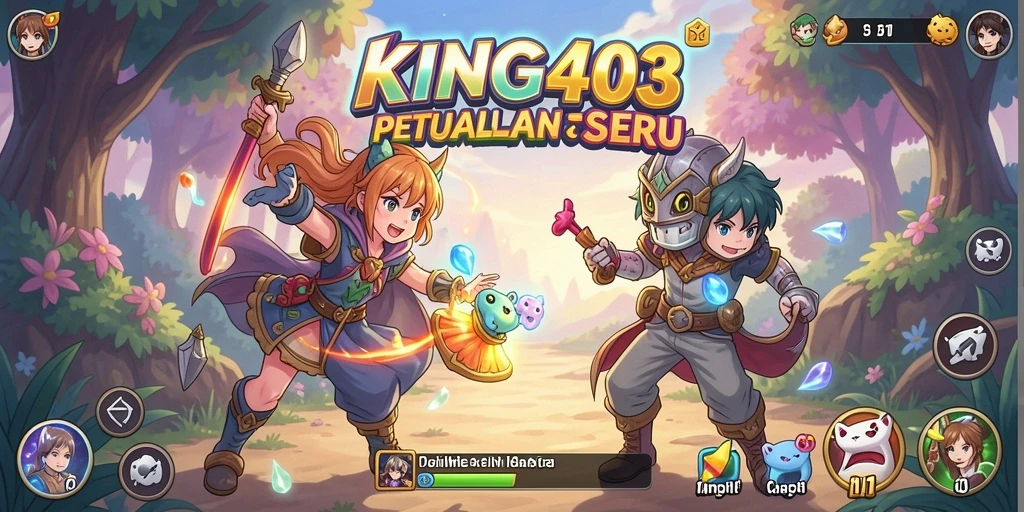 Tampilan gameplay KING403 yang menarik dan menawan.
