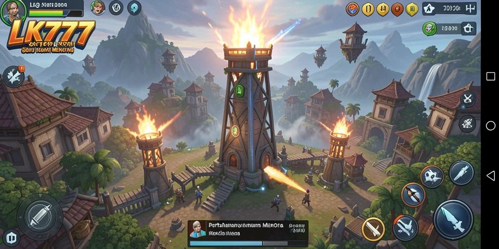 Tampilan gameplay seru dari <strong>LK777</strong> dalam genre Tower Defense.