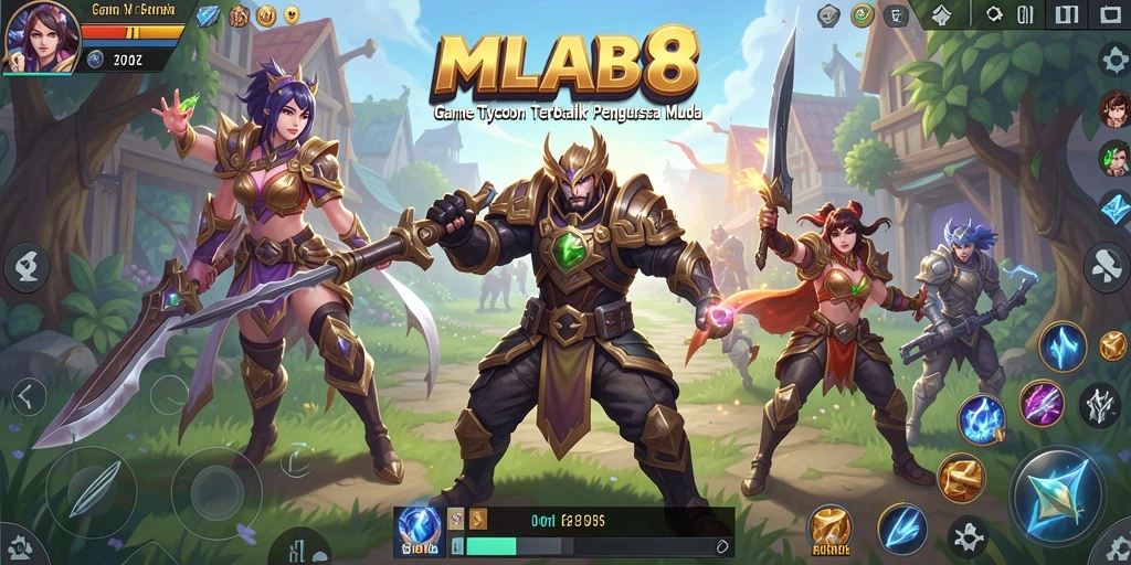 Tampilan gameplay MLBB8 yang menarik dan menantang.