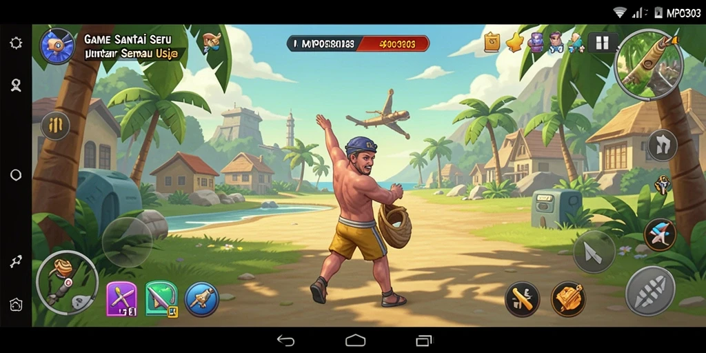 Tangkapan layar MPO303 yang menunjukkan gameplay santai dan menyenangkan.
