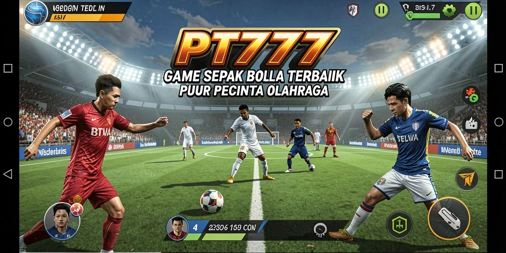 Tampilan gameplay <strong>PT777</strong> yang mendebarkan di lapangan hijau.