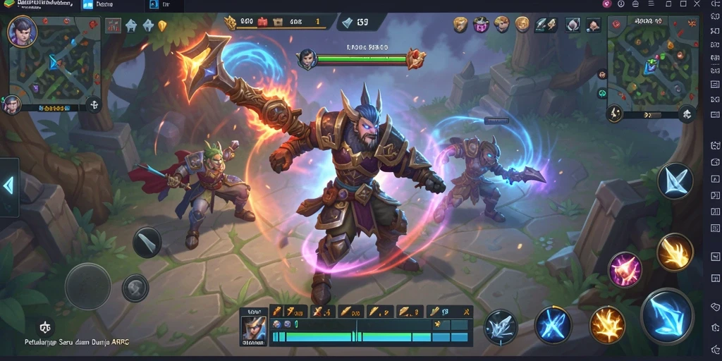 Gameplay seru dari R6R6 dalam aksi ARPG.