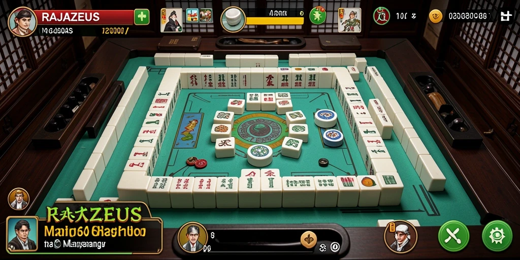 Tampilan gameplay seru dari RAJAZEUS yang menarik.