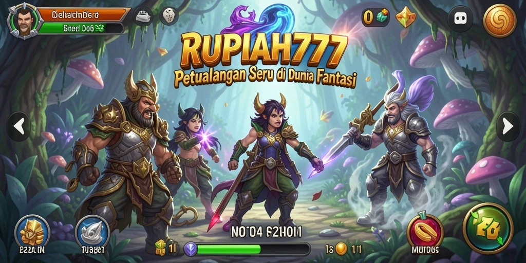 Gameplay seru RUPIAH777 di dunia petualangan yang menawan.
