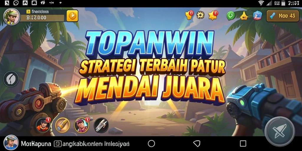 Tampilan menyenangkan dari gameplay TOPANWIN dengan berbagai unit yang strategis.