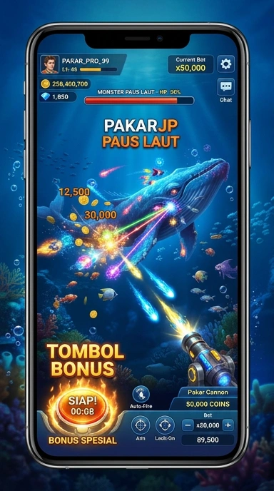 Tampilan utama aplikasi pakarjp dengan pilihan kategori yang jelas.